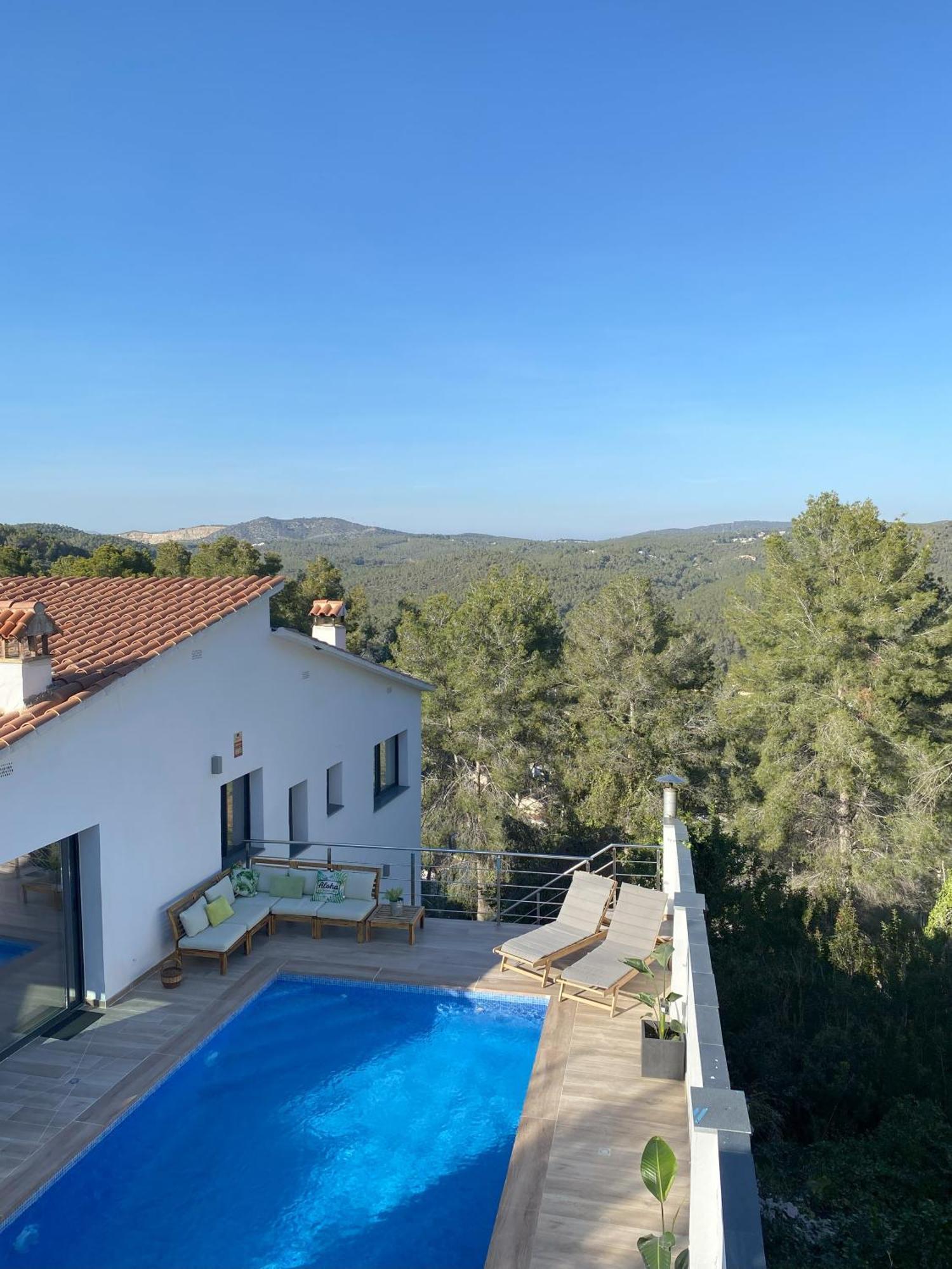 Villa Avril Piscina Privada Y Amplias Terrazas Olivella Eksteriør bilde