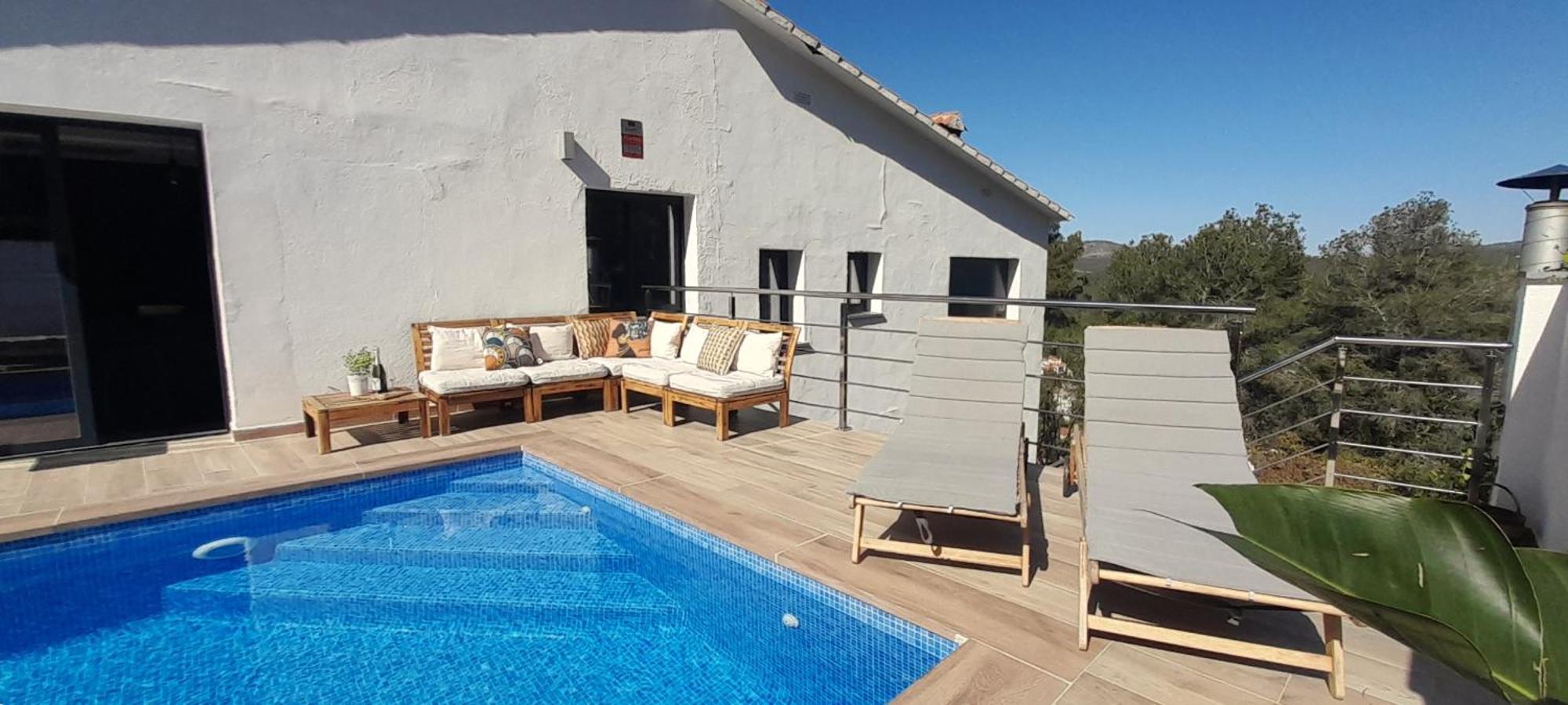 Villa Avril Piscina Privada Y Amplias Terrazas Olivella Eksteriør bilde